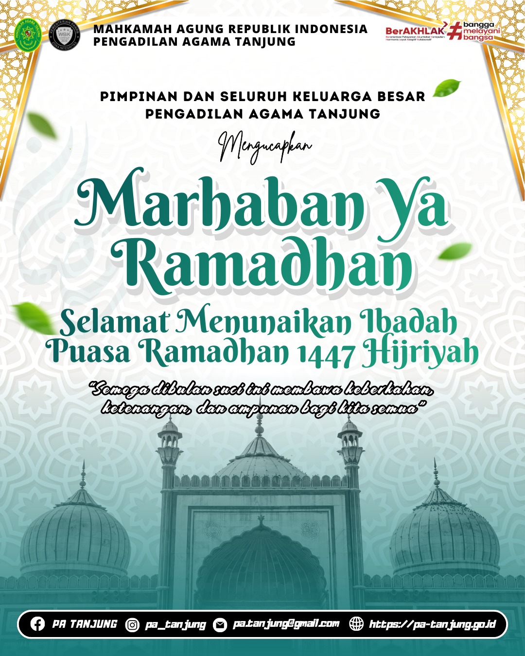 Marhaban ya Ramadhan